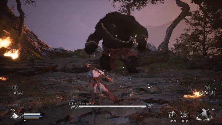 Przed walką z tym bossem polecamy najpierw pokonać Starszego Jinchi, czyli sekretnego bossa pierwszego rozdziału - Black Myth Wukong: Jak pokonać bossa Czarny Niedźwiedź Guai? - Black Myth Wukong - poradnik do gry