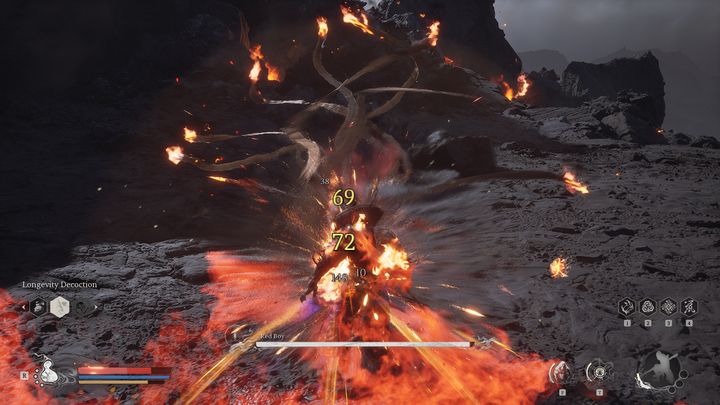 Nie używajcie peleryny przeciwogniowej w pierwszej fazie pojedynku - Black Myth Wukong: Jak pokonać bossa Czerwony Chłopiec (Red Boy)? - Black Myth Wukong - poradnik do gry