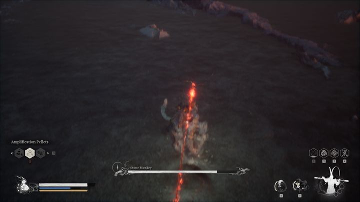 W pierwszej kolejności, gdy będziecie mieli założony cały zestaw pancerza, który otrzymaliście pokonując czterech głównych bossów w rozdziale szóstym oraz broń, Wasze mocne ataki będą wzmocnione a do tego szybciej się ładowały - Black Myth Wukong: Jak pokonać bossa Kamienna małpa (Stone Monkey)? - Black Myth Wukong - poradnik do gry