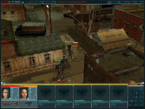 Teraz każ im podejść do bramy i otworzyć ją - Rozpoczęcie gry. Samouczek. cz.3 | UFO Kolejne Starcie - UFO: Kolejne Starcie - poradnik do gry