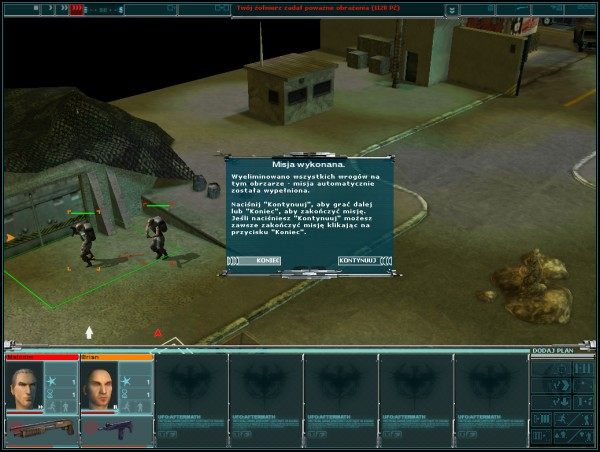 Ponieważ obaj Twoi żołnierze uzyskali na tej misji nowy poziom doświadczenia, pojawi się ekran, na którym będziesz mógł zadecydować o ich dalszym rozwoju - Rozpoczęcie gry. Samouczek. cz.4 | UFO Kolejne Starcie - UFO: Kolejne Starcie - poradnik do gry