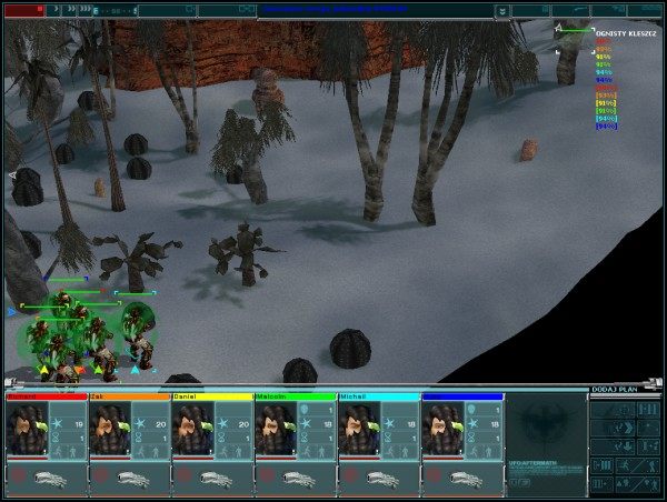 Cała reszta taktyki jest tu trywialna - Walka z wrogiem w terenie. | UFO Kolejne Starcie - UFO: Kolejne Starcie - poradnik do gry