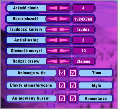 Odpowiednie dobranie opcji pomoże w poprawieniu prędkości działania gry - Co zrobić gdy gra chodzi wolno lub są z nią problemy? | Podstawy - Skoki narciarskie 2004 - poradnik do gry