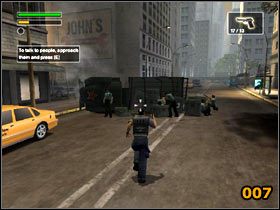 Po wyjściu z kanałów podążaj jedyną możliwą drogą - Police Station #1 | Solucja | Freedom Fighters - Freedom Fighters - poradnik do gry