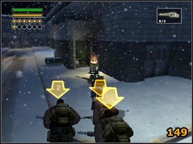 Najpierw wysadź dwa działa przeciwlotnicze znajdujące się na promenadzie (147) - Artillery | Solucja | Freedom Fighters - Freedom Fighters - poradnik do gry