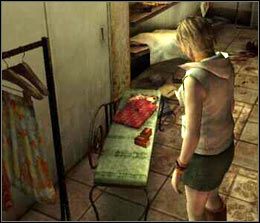 Po skończonej walce rozejrzyj się po okolicy - [Solucja Silent Hill 3] Shopping Mall cz.1 - Silent Hill 3 - poradnik do gry