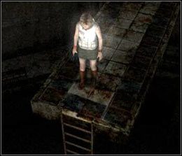 Po otwarciu drzwi podejdź kawałek do przodu - [Solucja Silent Hill 3] Shopping Mall cz.8 - Silent Hill 3 - poradnik do gry