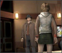 Heather ponownie wpadnie na detektywa Douglasa - [Solucja Silent Hill 3] Shopping Mall - BOSS 1 - Silent Hill 3 - poradnik do gry
