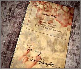 Jeszcze przed wyruszeniem Douglas daje Heather dziennik jej ojca - [Solucja Silent Hill 3] Silent Hill - Silent Hill 3 - poradnik do gry