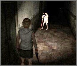 Zanim wejdziesz do środka zapisz stan gry - [Solucja Silent Hill 3] Hospital cz.2 - Silent Hill 3 - poradnik do gry