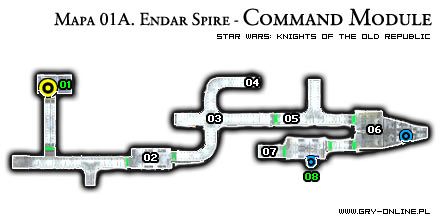 01 - 01 - [Lokacja 01A] Endar Spire - Command Module | Star Wars KOTOR - Star Wars: Knights of the Old Republic - poradnik do gry