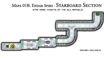 01 - 09 - [Lokacja 01B] Endar Spire - Starboard Section | Star Wars KOTOR - Star Wars: Knights of the Old Republic - poradnik do gry