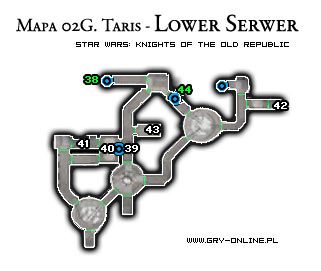 02 - 38 - [Lokacja 02G] Taris - Lower Sewers | Star Wars Knights of the Old Republic - Star Wars: Knights of the Old Republic - poradnik do gry