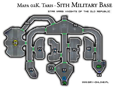 02 - 71 - [Lokacja 02K] Taris - Sith Military Base | Star Wars Knights of the Old Republic - Star Wars: Knights of the Old Republic - poradnik do gry