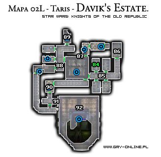 02 - 84 - [Lokacja 02L] Taris - Daviks Estate | Star Wars Knights of the Old Republic - Star Wars: Knights of the Old Republic - poradnik do gry