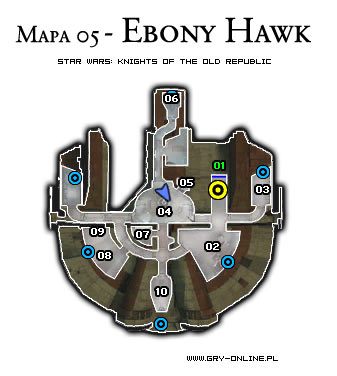 04 - 01 - [Lokacja 05] Ebony Hawk | Star Wars KOTOR - Star Wars: Knights of the Old Republic - poradnik do gry