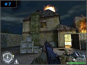 Gdy dostałem się tylko do środka, powoli podszedłem do schodów prowadzących na górę - [Amerykanie Misja 1] Pathfinder - Call of Duty - poradnik do gry