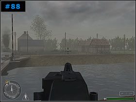 W pewnym momencie zauważyłem, że ostrzał dochodzi z obu stron - [Brytyjczycy Misja 2] Pegasus Bridge - Day - Call of Duty - poradnik do gry