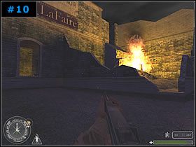 Weszliśmy do wnętrza budynku - [Amerykanie Misja 2] Burning Village - Call of Duty - poradnik do gry