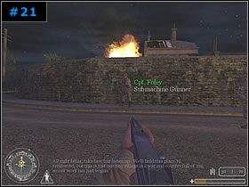 7 - [Amerykanie Misja 2] Burning Village - Call of Duty - poradnik do gry