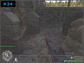 Destroy the tank - [Amerykanie Misja 3] Village At Down - Call of Duty - poradnik do gry