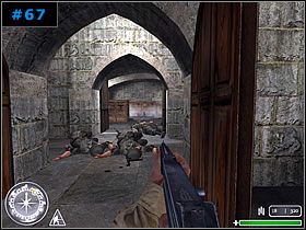 Przeszliśmy do więzienia i dalej do celi, gdzie siedział Anglik - [Amerykanie Misja 6] Chateau - Call of Duty - poradnik do gry