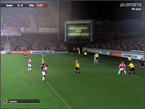 rys 26. Rzut rożny - faza druga - Rzuty rożne - dochodząca do środka | Stałe fragmenty gry | FIFA Football 2004 - FIFA Football 2004 - poradnik do gry