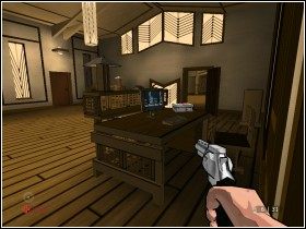 Wyjdź z windy i wystrzelaj bandytów po drugiej stronie korytarza - [Solucja] Winslow Bank cz.3 | XIII - XIII - poradnik do gry