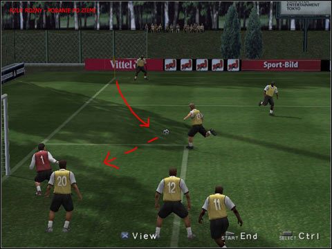 1 - Rzuty rożne - wykonywanie (1) | Gameplay w Pro Evolution Soccer 3 - Pro Evolution Soccer 3 - poradnik do gry
