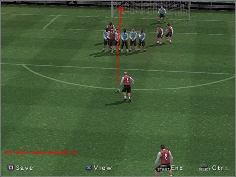 1 - Rzuty wolne w Pro Evolution Soccer 3 - wykonywanie (1) | Gameplay - Pro Evolution Soccer 3 - poradnik do gry