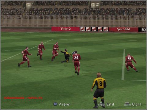 Na sam koniec rada praktyczna - Strzelanie goli w Pro Evolution Soccer 3 | Gameplay - Pro Evolution Soccer 3 - poradnik do gry