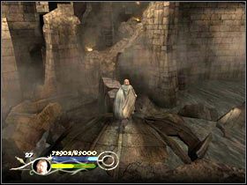 4 - The sauthern gate - Droga Aragorna, Legolasa oraz Gimliego - Władca Pierścieni: Powrót Króla - poradnik do gry