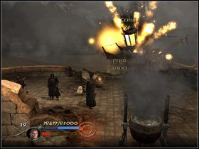 5 - The sauthern gate - Droga Aragorna, Legolasa oraz Gimliego - Władca Pierścieni: Powrót Króla - poradnik do gry