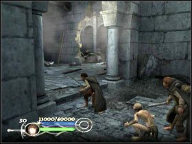 1 - Escape from Osgiliath (1) - Szlak Froda i Sama - Władca Pierścieni: Powrót Króla - poradnik do gry