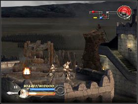 2 - Minas Tirith - top of the wall (2) - Droga Gandalfa Białego - Władca Pierścieni: Powrót Króla - poradnik do gry