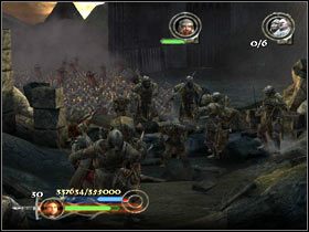 2 - The Black Gate - Ziemie Mordoru - Władca Pierścieni: Powrót Króla - poradnik do gry