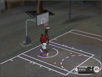 Shaq VS Answer w meczu 1 na 1 to jak pojedynek Dawida z Goliatem - Game Modes II | NBA Live 2004 - NBA Live 2004 - poradnik do gry