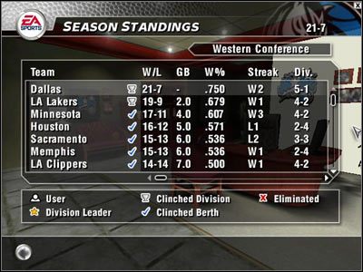 1 - Dynasty Mode III | NBA Live 2004 - NBA Live 2004 - poradnik do gry