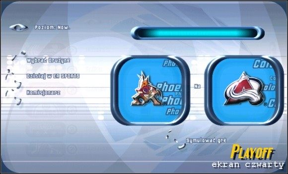 4 - Playoff | Tryby gry NHL 2001 - NHL 2001 - poradnik do gry