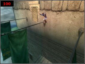2 - Climbing the tower - Prince of Persia: Piaski Czasu - poradnik do gry