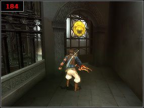 Wewnątrz kolejna dźwignia [183] , dzięki czemu księżniczka może do nas dołączyć - The drawbridge - Prince of Persia: Piaski Czasu - poradnik do gry