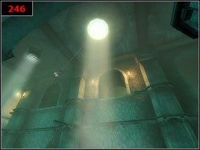 Skacząc z liny na linę [245] docieramy do ostatniej, po której wspinamy się do wyjścia [246] - Out of the well - Prince of Persia: Piaski Czasu - poradnik do gry