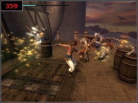 gdzie czeka nas krótka walka [359] - Farah, come back! - Prince of Persia: Piaski Czasu - poradnik do gry