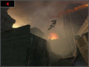 Na mur wspinamy się albo na niego wbiegając (przód + PPM), lub też podchodząc do niego i podskakując - The Maharajahs Treasure Vaults - Prince of Persia: Piaski Czasu - poradnik do gry