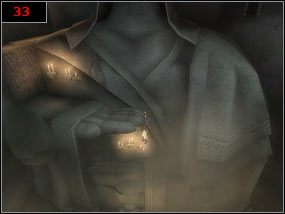 Na podwyższenie jak i na sam kamienny posąg wspinamy się [32] albo poprzez wbiegniecie na ścianę, albo zwyczajny podskok przy niej - You have unleashed The Sands of Time - Prince of Persia: Piaski Czasu - poradnik do gry