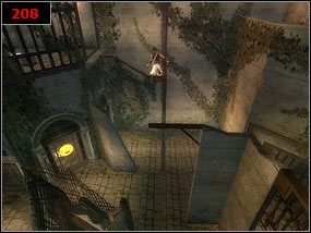 Na środkowym murze będziemy musieli sobie poradzić z kilkoma ptaszyskami - najlepiej atakować je tuż przed tym jak będą chciały nas dziobnąć [207] - Waterfall - Prince of Persia: Piaski Czasu - poradnik do gry