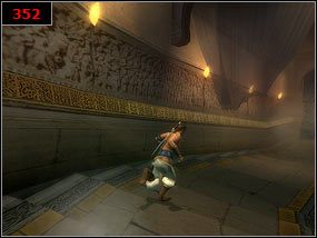 Zbiegamy długim korytarzem na sam dół [352] , gdzie czeka nas - The Tomb - Prince of Persia: Piaski Czasu - poradnik do gry