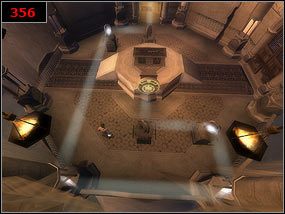 Ponieważ nie mamy obroni musimy uciekać przed napastnikami [355] - The Tomb - Prince of Persia: Piaski Czasu - poradnik do gry