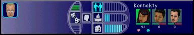 I tak, u samej góry pokazują się nam kontakty - Kontakty w The Sims - The Sims - poradniki