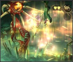 Po chwili boss otoczy się identyczną barierę do tej, która na samym początku więziła Jade - Beyond Good & Evil - poradnik do gry